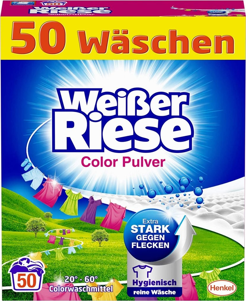 Weisser Riese color prášok na pranie 2,75 kg 50 PD