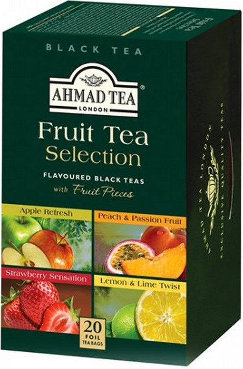 Ahmad Tea černý čaj Fruit Tea Selection 20 x 2 g