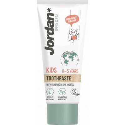 Jordan Jordan Green Clean Kids Toothpaste zubní pasta pro děti 0-5 let 50ml | DOPRAVA ZDARMA OD 250 PLN