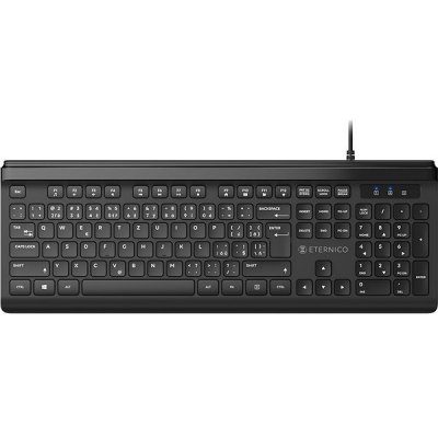 Eternico Home Keyboard Wired KD2020 AET-KD2020CSBN