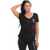 Yakuza dámske tričko DOT curved Crew Neck GSB 23133 black Farba: čierna, Veľkosti dámske: M