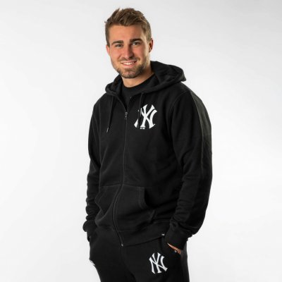 47 Brand Pánská Mikina New York Yankees Imprint ’47 HELIX FULL ZIP Hood