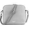 Vuch Dámska kožená crossbody kabelka Marcia Grey