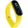 BStrap Silicone remienok na Xiaomi Mi Band 3/4, yellow SXI006C13