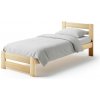 Wilsondo Jednolôžková drevená posteľ 90x200 LK01 B - borovica