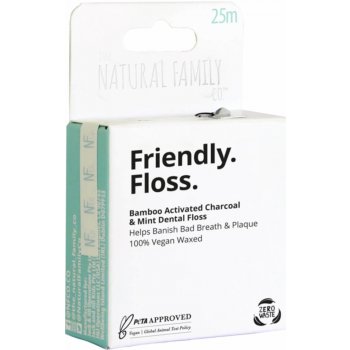 Natural Family Zubná niť Friendly Floss 25 m
