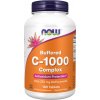 NOW FOODS Vitamín C-1000 Complex, Pufrovaný s bioflavonoidmi, 180 tabliet