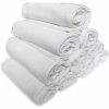 Dětské látkové pleny DELUX bílé, 70x70x20 cm, poťah Zdravotný poťah, Bíláx20 cm, poťah Zdravotný poťah