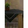 EUROFIRANY OBRUS DORITA 85X85 CM ČIERNY