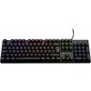 Surefire Gaming KingPin M2 káblový, USB herná klávesnica AZERTY čierna podsvietenie, tlačidla multimédií; 48723