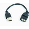 Gembird Cablexpert USB 2.0 A-A predlžovací kábel 15cm /CCP-USB2-AMAF-0.15M/