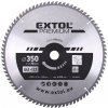 EXTOL PREMIUM kotouč pilový s SK plátky, O 350x3,3x30mm, 84T