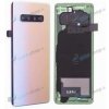 Kryt Samsung Galaxy S10 Plus (G975) batérie strieborný Originál