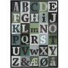 Obraz v ráme 'Abeceda' - 73 x 103 cm Nový tovar