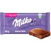 Milka čokoláda Alpine Milk mliečna z alpského mlieka 45 g