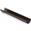 Evromat Odkvapový žľab 250 mm 2 m RAL 8017 hnedý | cena za 1 m