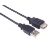 PremiumCord kupaa1bk USB 2.0 prodlužovací, A-A, 1m, černý
