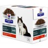 HILLS PD Feline Adult w/d DIABETES&WEIGHT LOSS Chicken kapsička pre mačky 12 x 85 g
