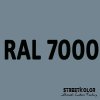 RAL 7000 uretánová auto farba lesklá alebo matná 1 liter + tužidlo + riedidlo (RAL7000 SQUIRREL GREY originálny odtieň uretánovej farby s lakom ( ČSN 1125))