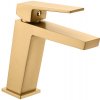 Imex ART stojanková umývadlová batéria kartáčované zlato BDAR025-1OC