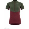 Devold Standal Merino Zip Neck dámsky dres, beetroot S