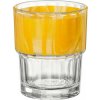 Bormioli Rocco Pohár stohovateľný Lyon 200 ml, žltý, 12 ks