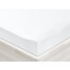 Jersey napínacie prestieradlo JR-031 Biele 180 x 220 - výška 20 cm