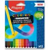 Pastelky bezdrevné MAPED - COLOR`PEPS INFINITY 12 farieb
