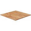 Čtvercová stolní deska světle hnědá 60x60x1,5 cm ošetřený dub Hnědá 343002