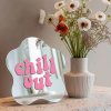 Artalo Nálepka na zrkadlo S8 – Chill out 15x11 cm
