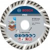 Diamantový segmentový rezný kotúč Bosch Standard for universal o 125x22,23 mm