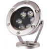 ACA Lighting Fontánový LED reflektor AQUET 6W/12V AC-DC/3000K/400Lm/60°/IP68/IK10