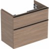 Geberit iCon skrinka 74x41.6x61.5 cm závesné pod umývadlo dub-láva 502.308.JH.1