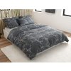 Textilomanie Bavlnené obliečky Tempesta sivá 70 x 90 + 140 x 200 cm