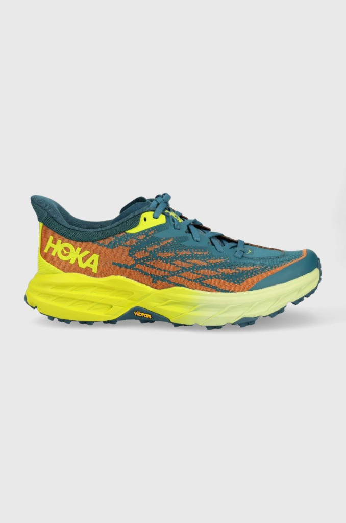 Hoka ONE ONE Speedgoat 5 WIDE BLUE CORAL EVENING PRIMROSE