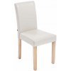 Stolička do jedálne Ina natura, krémová