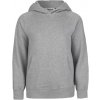 NEUTRAL O 13101 / Detská mikina s kapucňou z bio bavlny - šport grey 92-98
