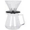 Timemore set Crystal Eye Brewer dripper + server 02