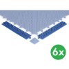 COBA Nájazdová hrana s kolíkmi k ohybnej dlaždici do mokrého prostredia, 6 ks