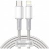 Baseus CATLGD-A02 USB-C (M) - Lightning (M), 2m, bílý