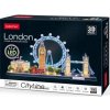 CubicFun 3D puzzle svítící Londýn 186 ks