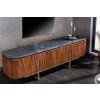 LuxD Dizajnový TV stolík Daichi 160 cm mango / mramor
