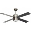 BORMANN ELITE Stropní ventilátor 70 W, 120 cm, stříbrný s dálkovým ovladačem a světlem (BFN6110)