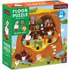 Mudpuppy Podlahové puzzle Lesní školka s tvarovanými dílky 25 dílků