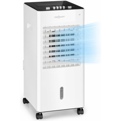 OneConcept Freshboxx, 3 v 1 ochladzovač vzduchu, 65 W, 360 m³/h, 3 úrovne prúdenia vzduchu, biely (ACO14-freshboxx-WH)