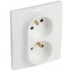 LEGRAND Dvojzásuvka NILOÉ 764533 bílá