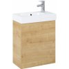Roca Mini-N umývadlo so skrinkou 45 cm dub A852445464