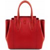 Kožená kabelka Tulipan - Tuscany Leather Farba: Ružovočervená