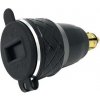 DIN adaptér Interphone s 2 x USB výstupom pre motocykle, max. 4.2 A, čierny UNI