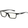 GUNNAR kancelářské dioptrické brýle VERTEX READER / obroučky v barvě ONYX / čirá skla / dioptrie +3,0 VER-00109-3.0